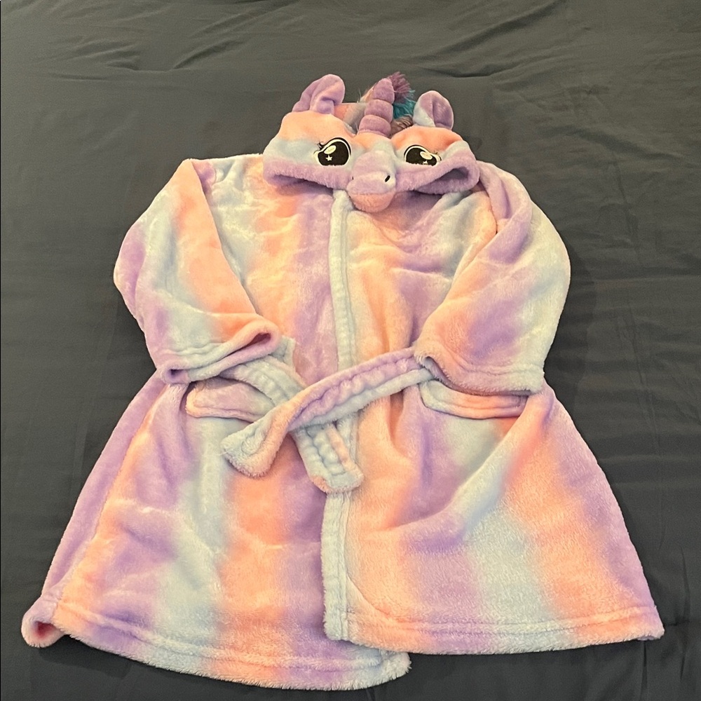 Unicorn Kids Pajamas - Purple and Pink